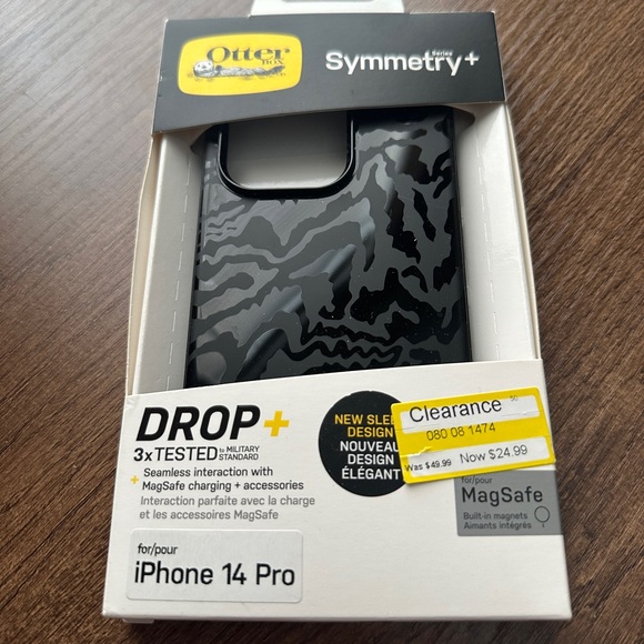 OtterBox Symmetry Rebel Black iPhone 14 Pro Case - Picture 1 of 1